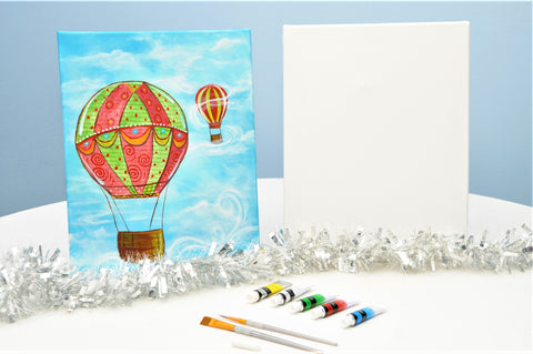 up up and away mixed media kit & video lesson