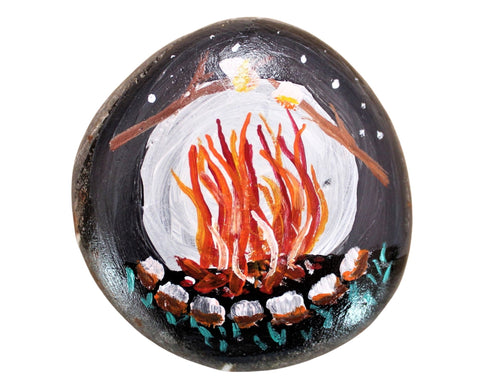 Campfire Dreams Rock Art Painting Kit