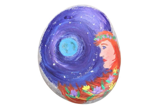 mother earth rock art painting kit & video lesson