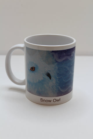 snow owl - mug