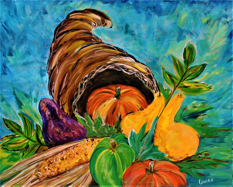 Thanksgiving Feast Acrylic Painting Kit